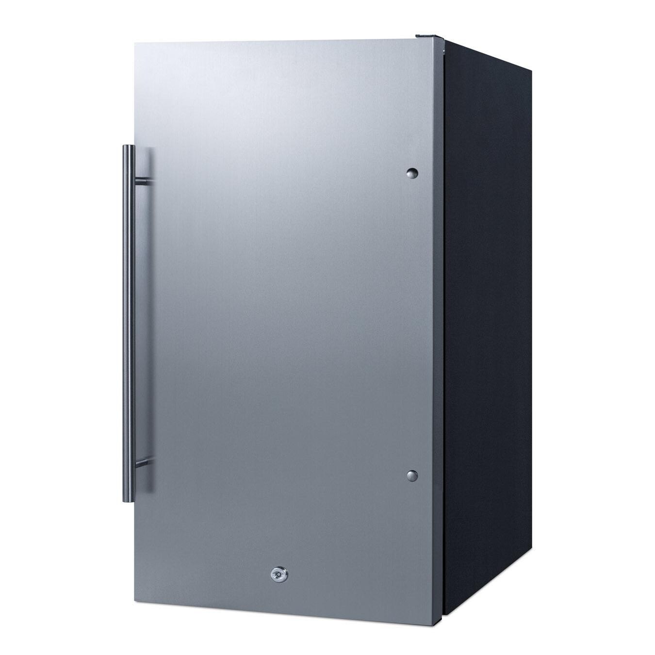 Summit Commercial 19-Inch 3.1 Cu. Ft. ADA Compliant Shallow Depth Outdoor Rated Refrigerator