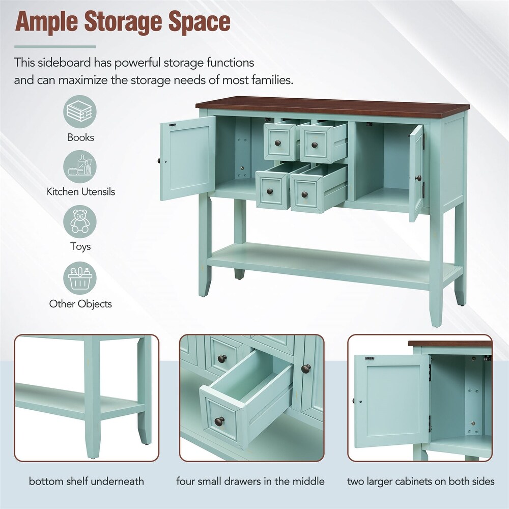 Storage Vintage Console Table