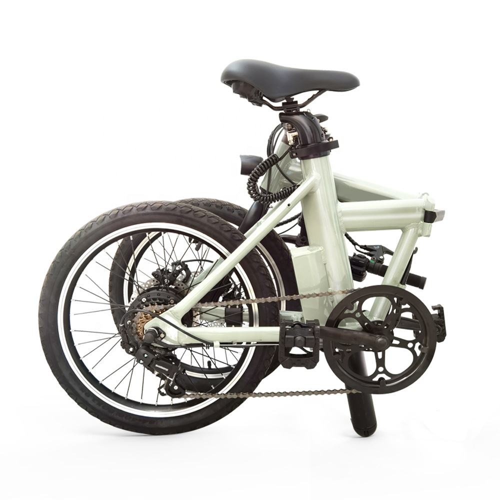 GALAXY Hot Selling 250w 20 Inch Full Folding Suspension Motor E Bike Mountain Electric Cruiser Bicycle with Shimano 6 speed