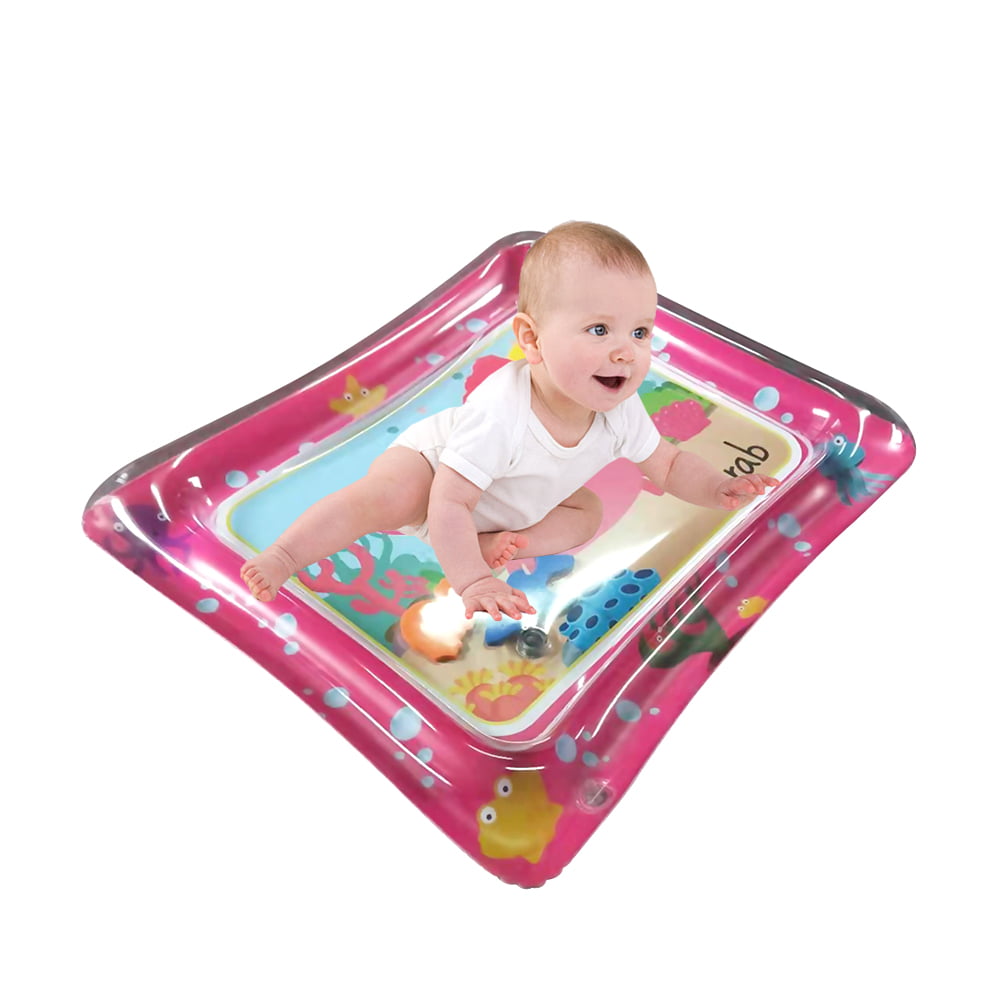 Ametoys 50 * 60cm Baby Inflatable Water Play Mat Tummy Time for 4-6 Years Old Infants