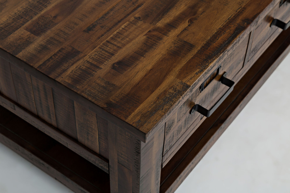 Cannon Valley Cocktail Table   Rustic   Coffee Tables   by HedgeApple  Houzz