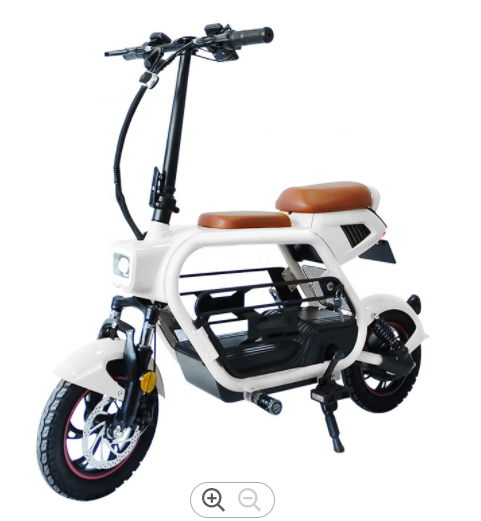 electric bicycle foldable light fashion ebike lithium battery 48v 500w mini cycle with two seats