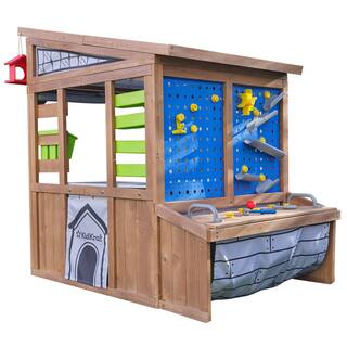 KidKraft Hobby Workshop Wooden Playhouse P280153E