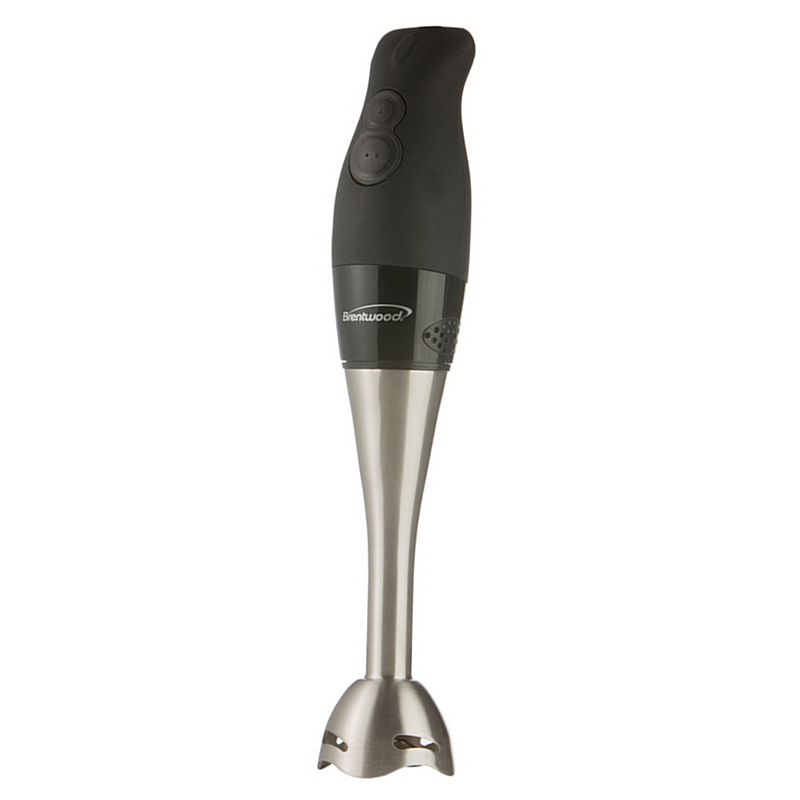 Brentwood 2-SPEED HAND BLENDER - BLACK Soft Grip Handle