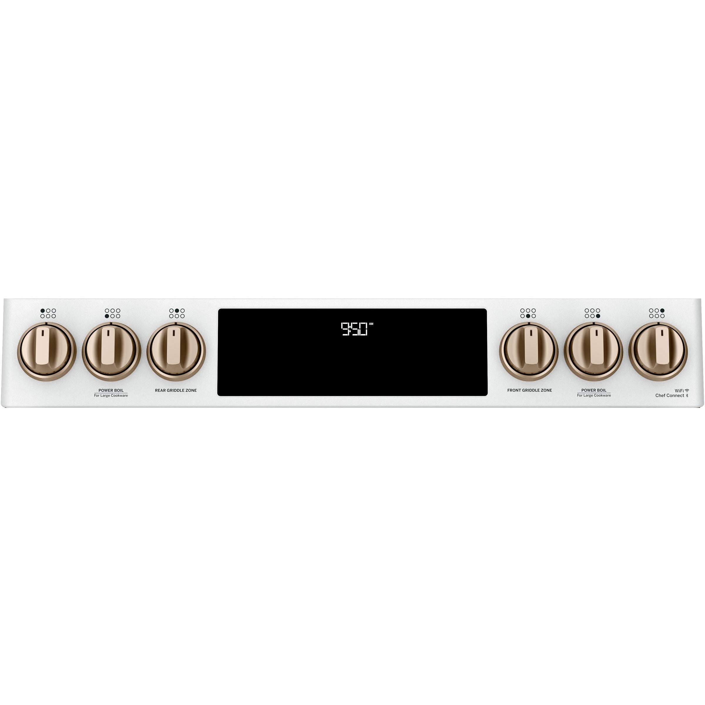 Caf¨¦ 30-inch Slide-in Dual-Fuel Range with Convection CC2S950P4MW2