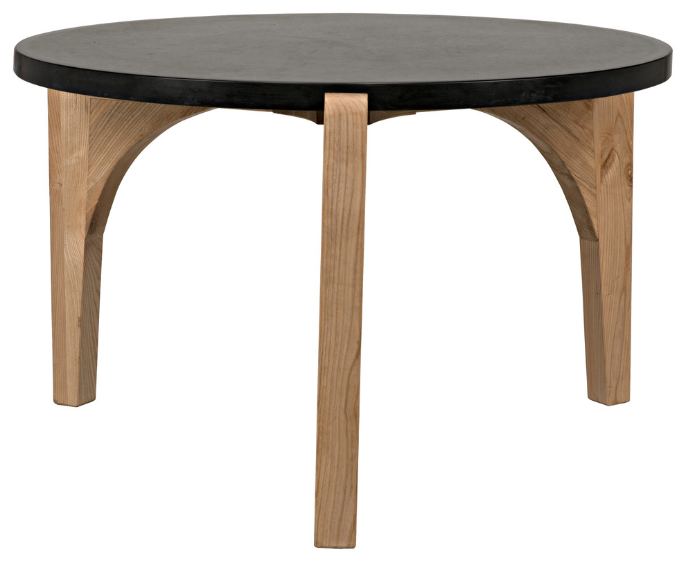 NOIR Furniture   Graff Coffee Table  Solid White   GTAB138SW   Transitional   Coffee Tables   by GreatFurnitureDeal  Houzz