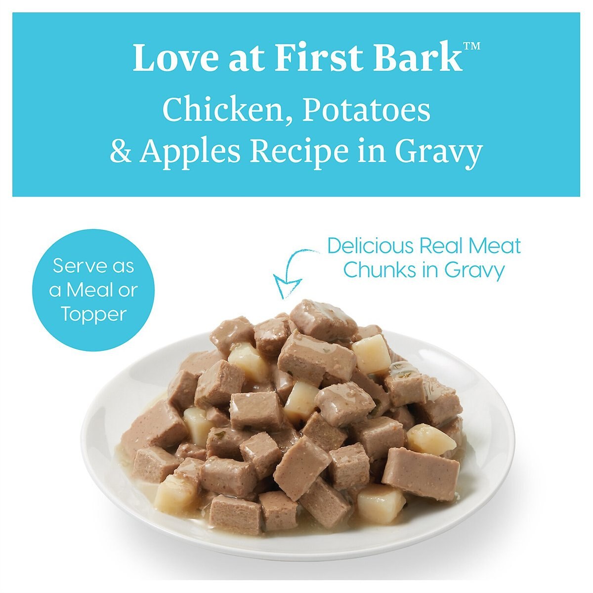 Solid Gold Love At First Bark Chicken， Potatoes and Apples Puppy Recipe Grain-Free Canned Dog Food