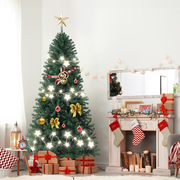 Artificial Christmas Trees With Foldable Metal Stand (6 / 7.5 / 9 ft.)