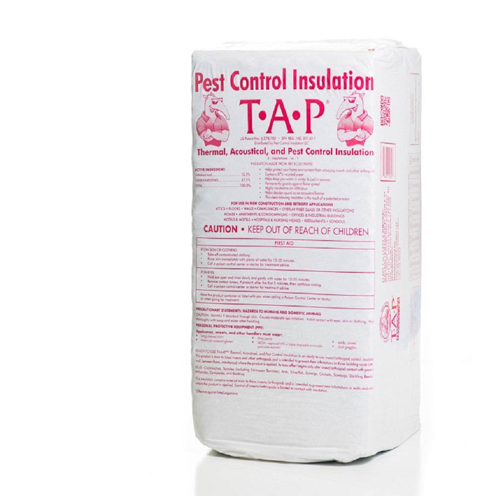 TAP Pest Control Insulation TAP EPA Registered Pest Control Cellulose Blown-In Insulation 30 lbs. (36-Bags) INSTAPLD