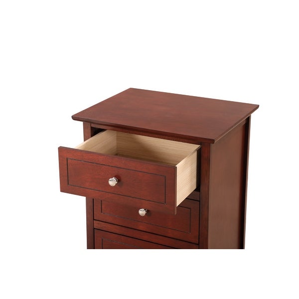 Daniel 3-drawer Transitional Wooden Nightstand， 25