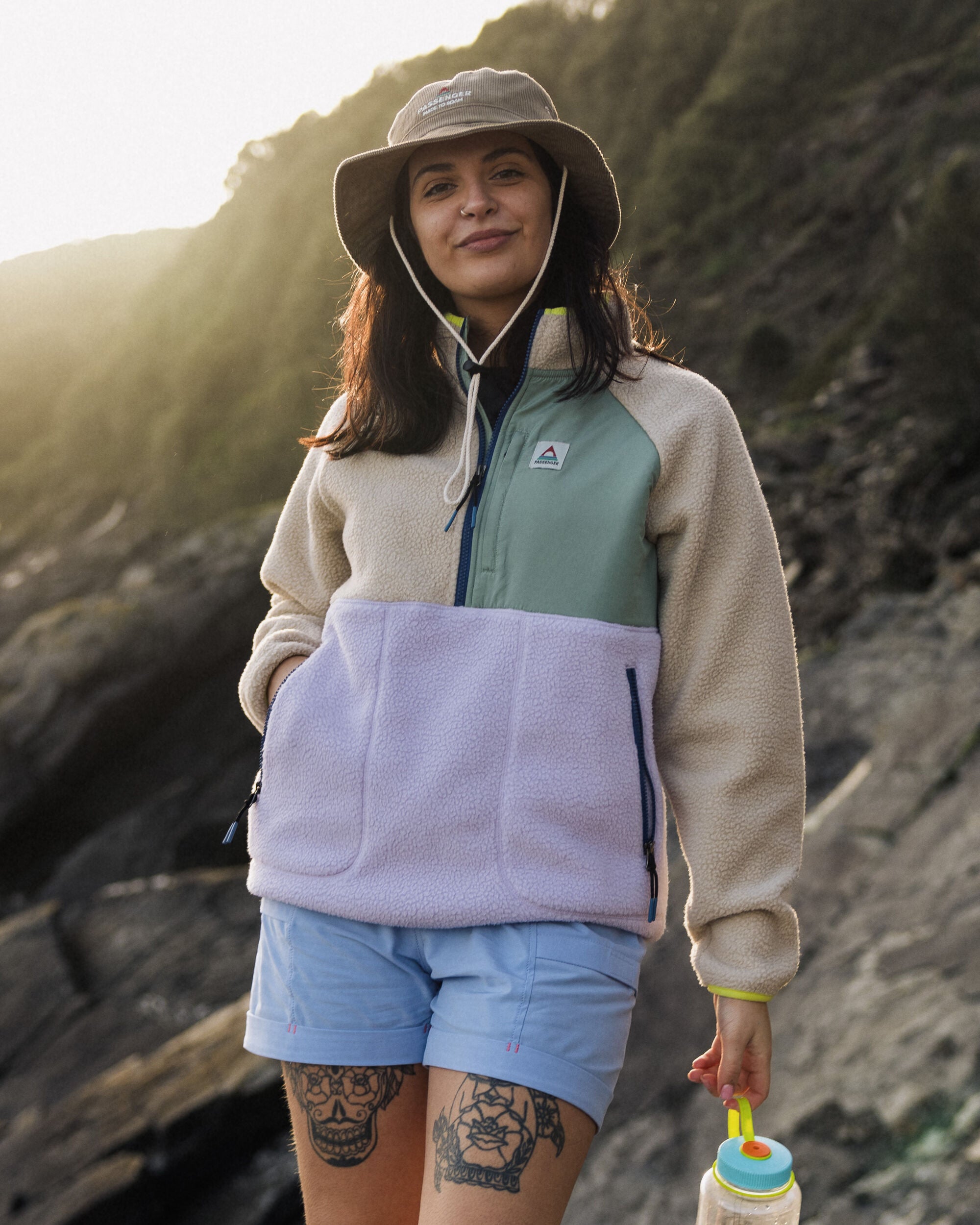 Home 2.0 Recycled Sherpa Fleece - Lilac Mist