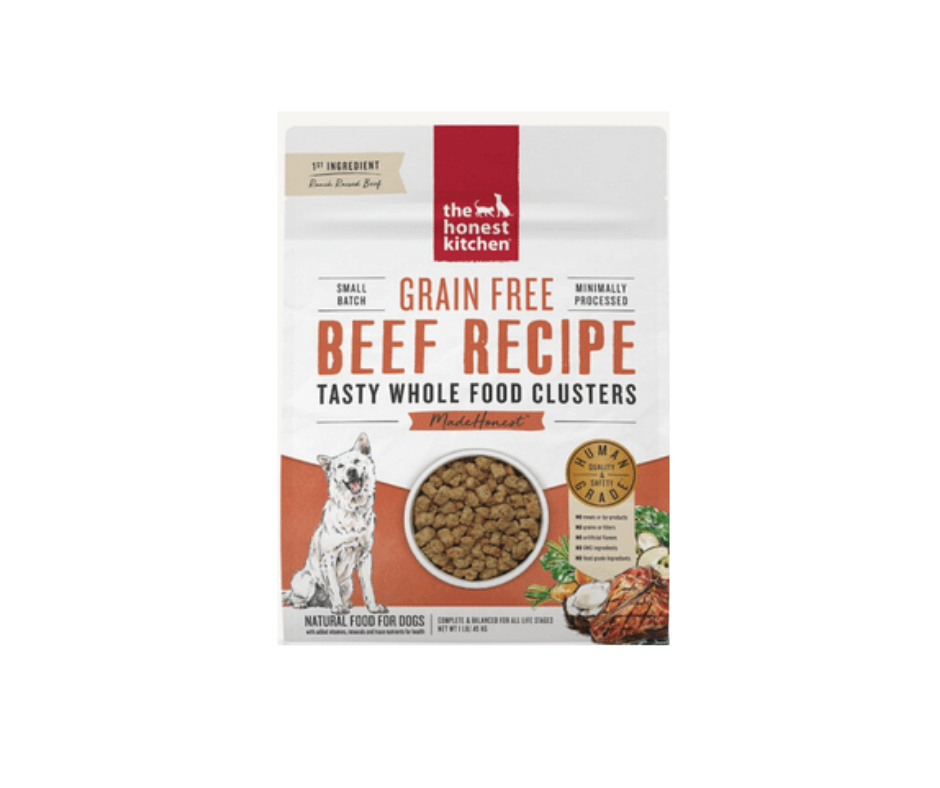 The Honest Kitchen - Whole Food Clusters Grain Free Beef Dry Dog Food