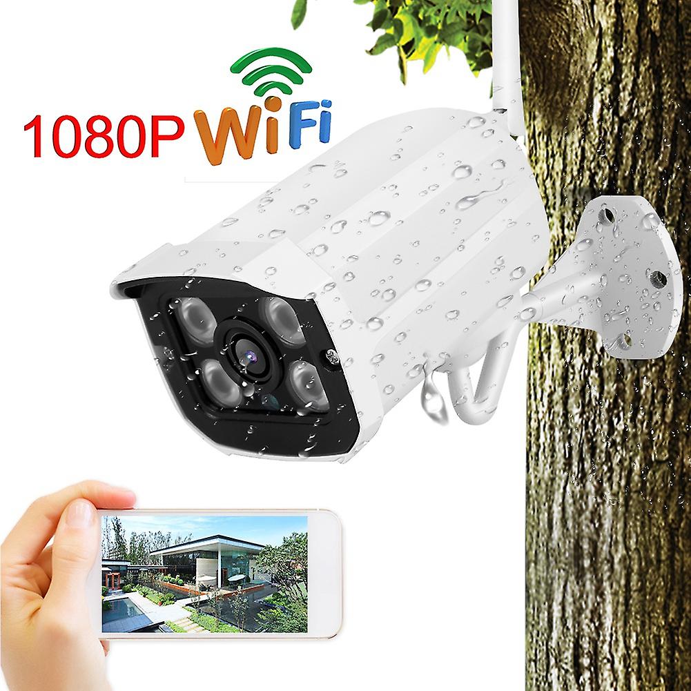 Q8 Outdoor Waterproof 1080p Wifi Bullet Camera Cctv Home Security System 110-240v(au)