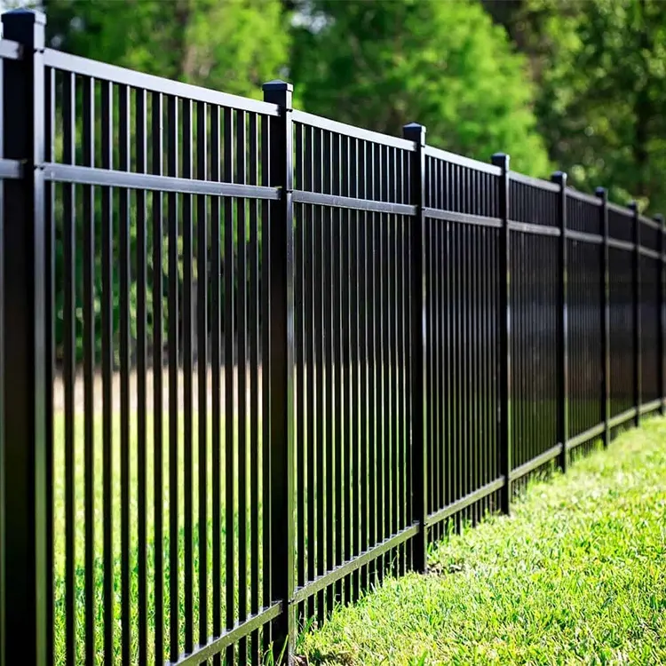 privacy aluminum fence outdoor fence