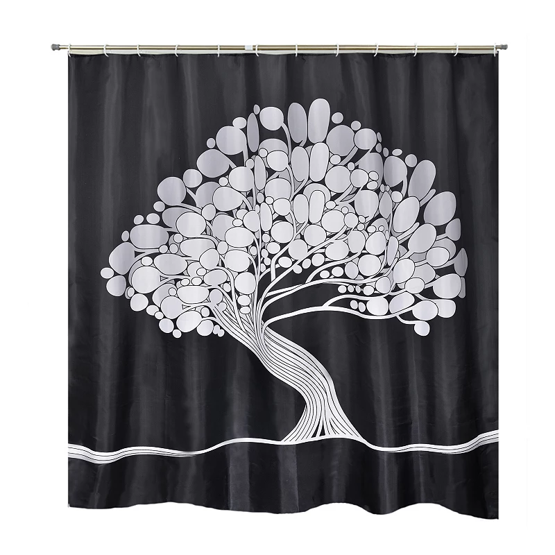 Popular Bath Tree Shower Curtain