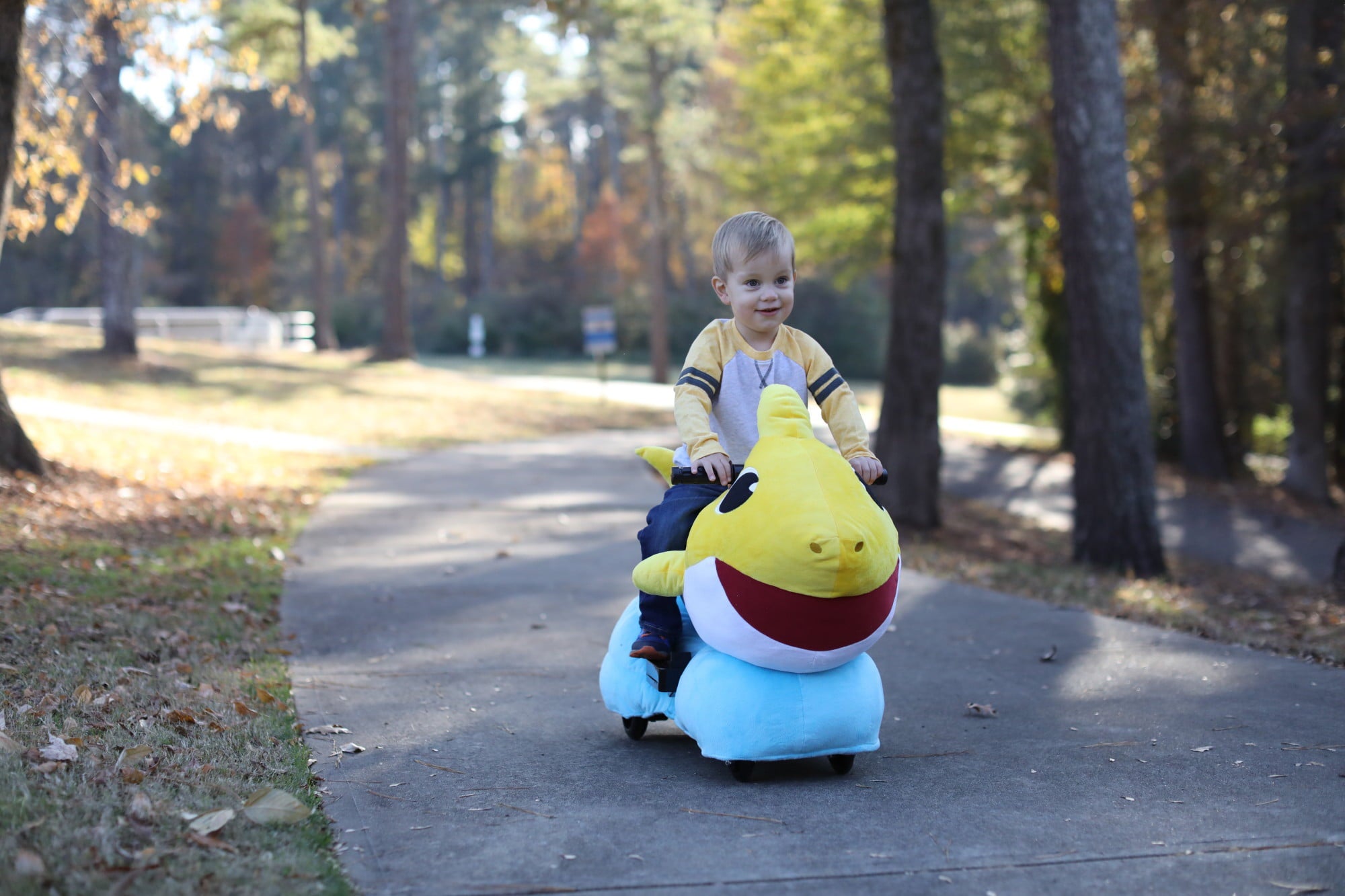 Baby Shark 6V Plush Ride-On