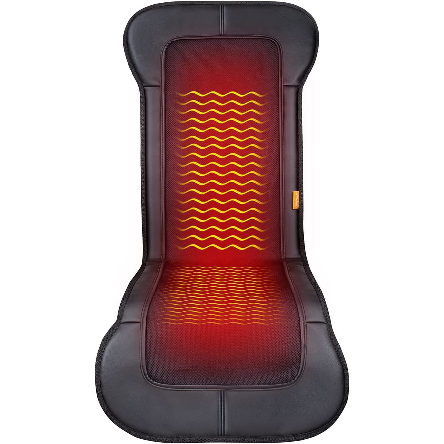 Heated Car Seat Cover with Fast-Heating Technology for Back，Waist，Thighs to Reduce Stress