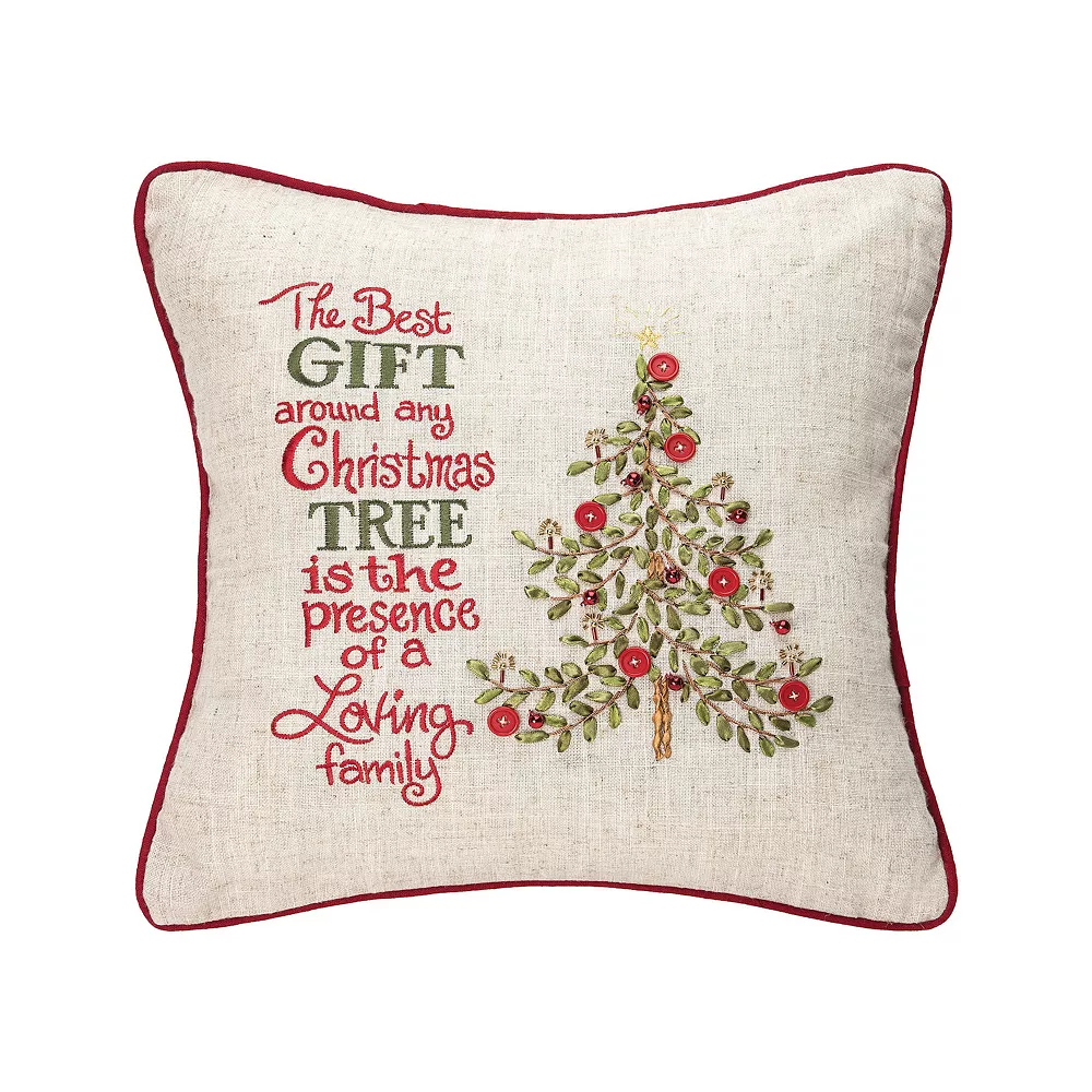 CandF Home Family Best Gift Christmas Throw Pillow