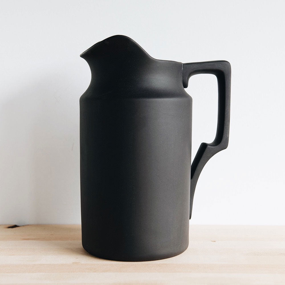 Stoneware Pitcher - Black