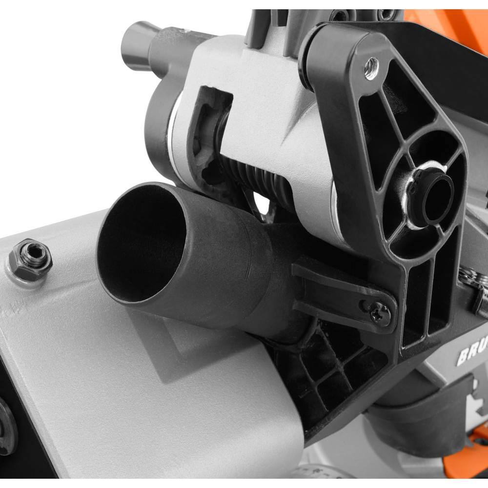 RIDGID 18V Brushless 7-14 in. Dual Bevel Sliding Miter Saw with 18V 4.0 Ah MAX Output Lithium-Ion Battery R48607B-AC840040