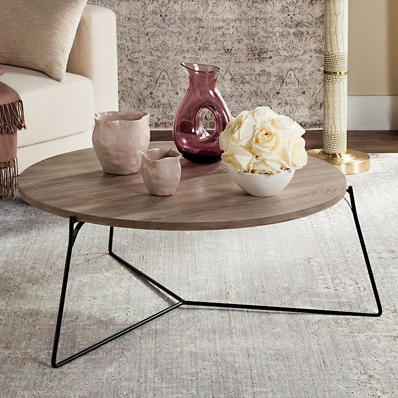 Safavieh Modern Contemporary Round Coffee Table