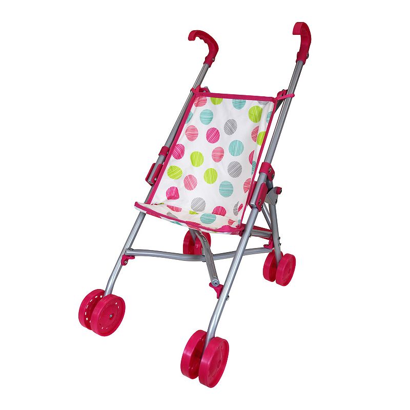 Lissi 12 Twin Baby Dolls with Twin Jogger Stroller