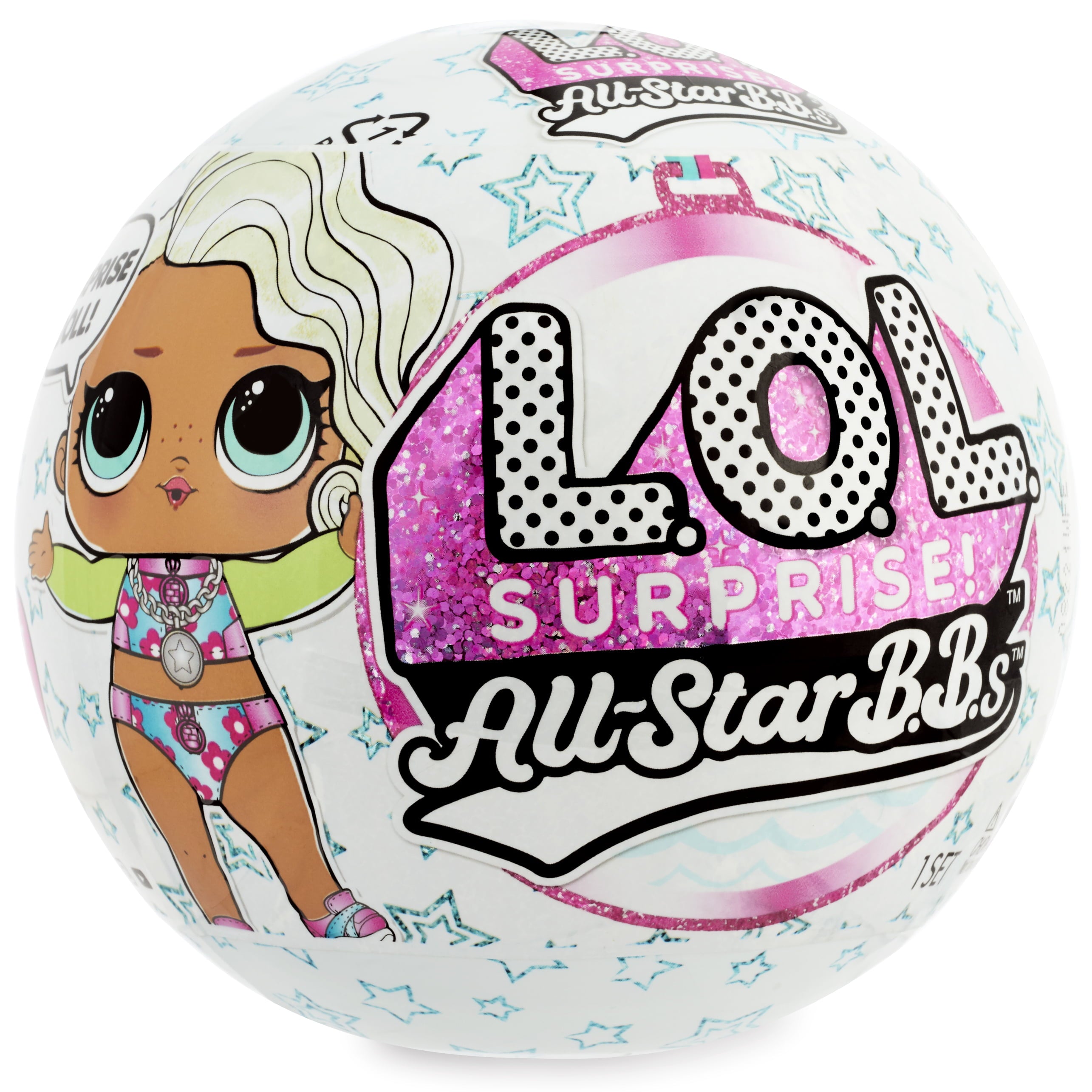 LOL Surprise All-Star Sports Series 4 Summer Games Sparkly Dolls with 8 Surprises, Accessories - Toys for Girls Ages 4 5 6+