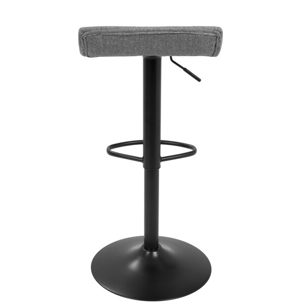 Ale XL Contemporary Adjustable Swivel Bar Stool (Set of 2)