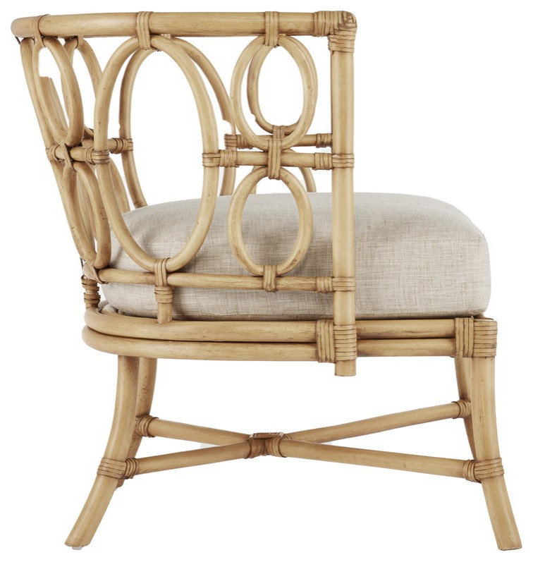 Tegal Finn Natural Chair   Tropical   Armchairs And Accent Chairs   by Sideboards and Things  Houzz