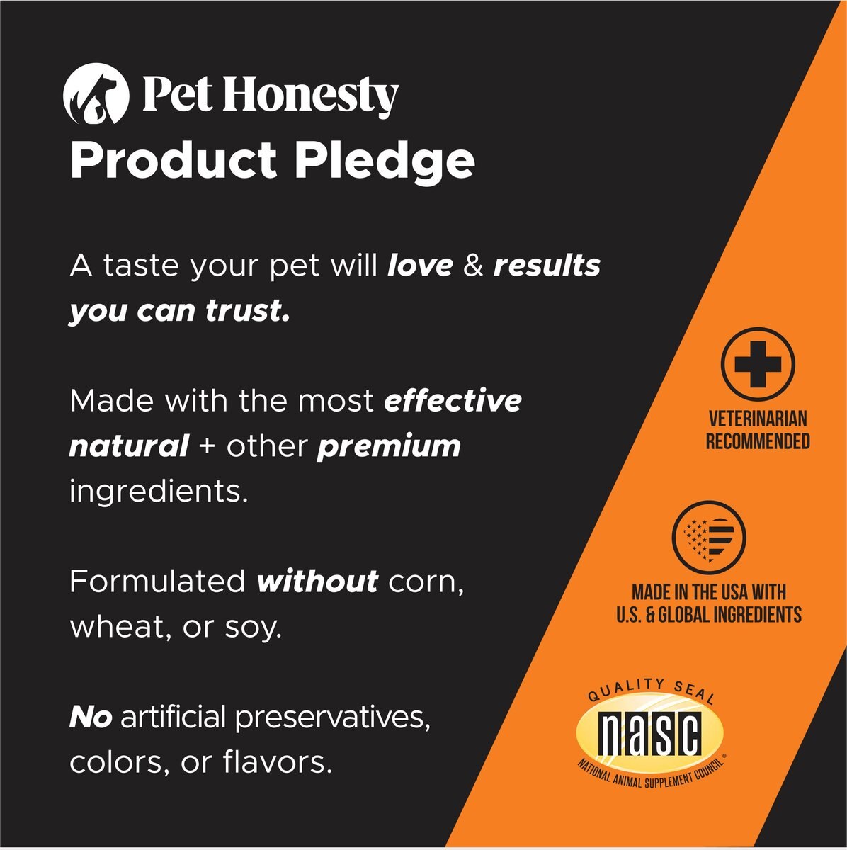 PetHonesty Hemp Hip + Joint Health Bacon Flavor Soft Chews Dog Supplement