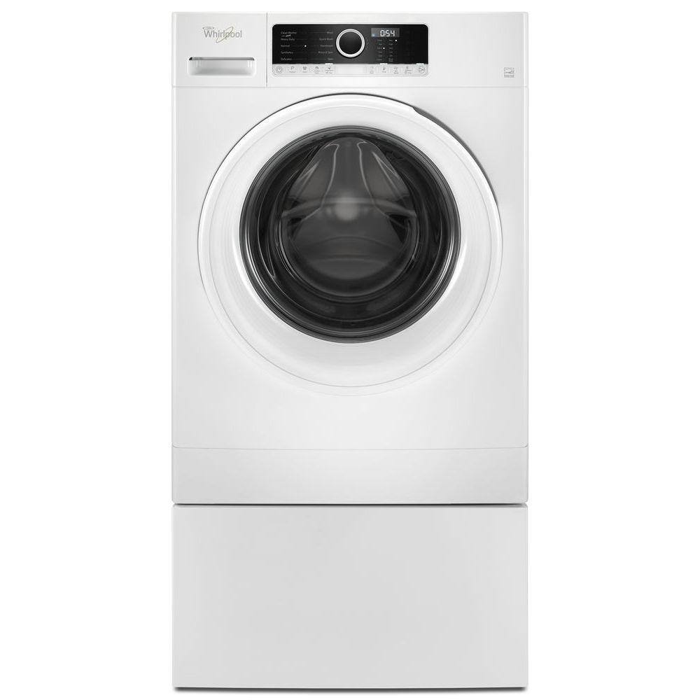 Whirlpool 1.9 cu. ft. High Efficiency Front Load Washer in White with Detergent Dosing Aid ENERGY STAR WFW3090JW