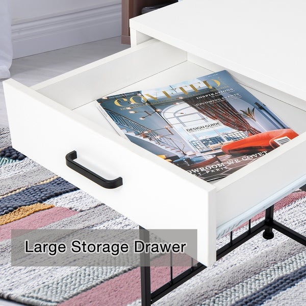 Organnice 2 pcs Side Table With Drawer End Table