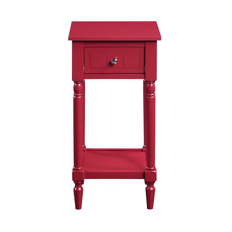 Convenience Concepts French Country Khloe 1 Drawer Accent Table with Shelf