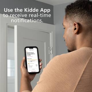 Kidde Kidde Smart Water Leak and Freeze Detector Battery Operated 21031205