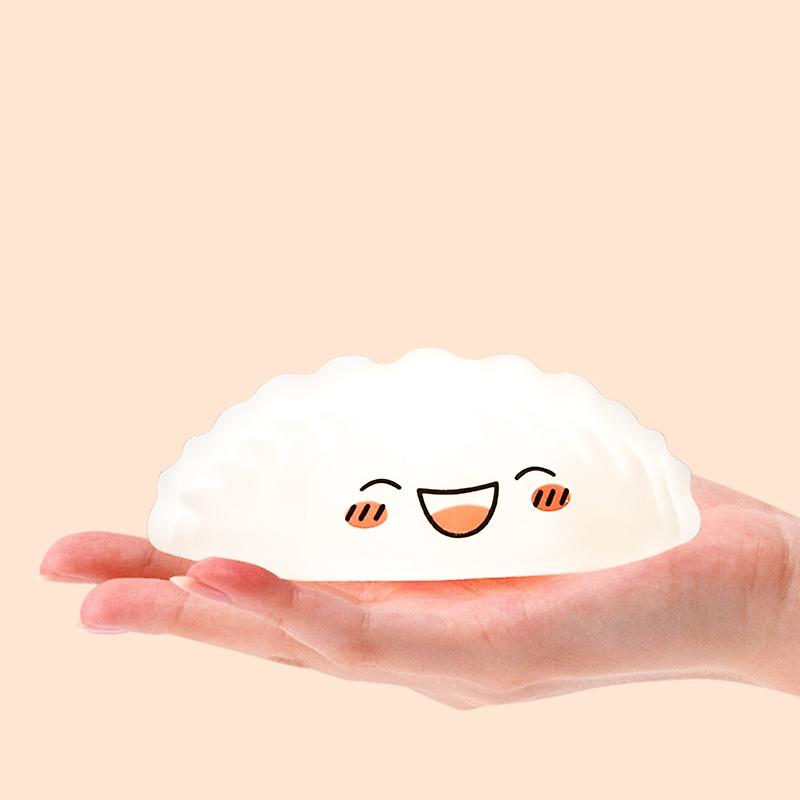 Dumpling Led Night Light Bedroom Home Bedside Mood Light