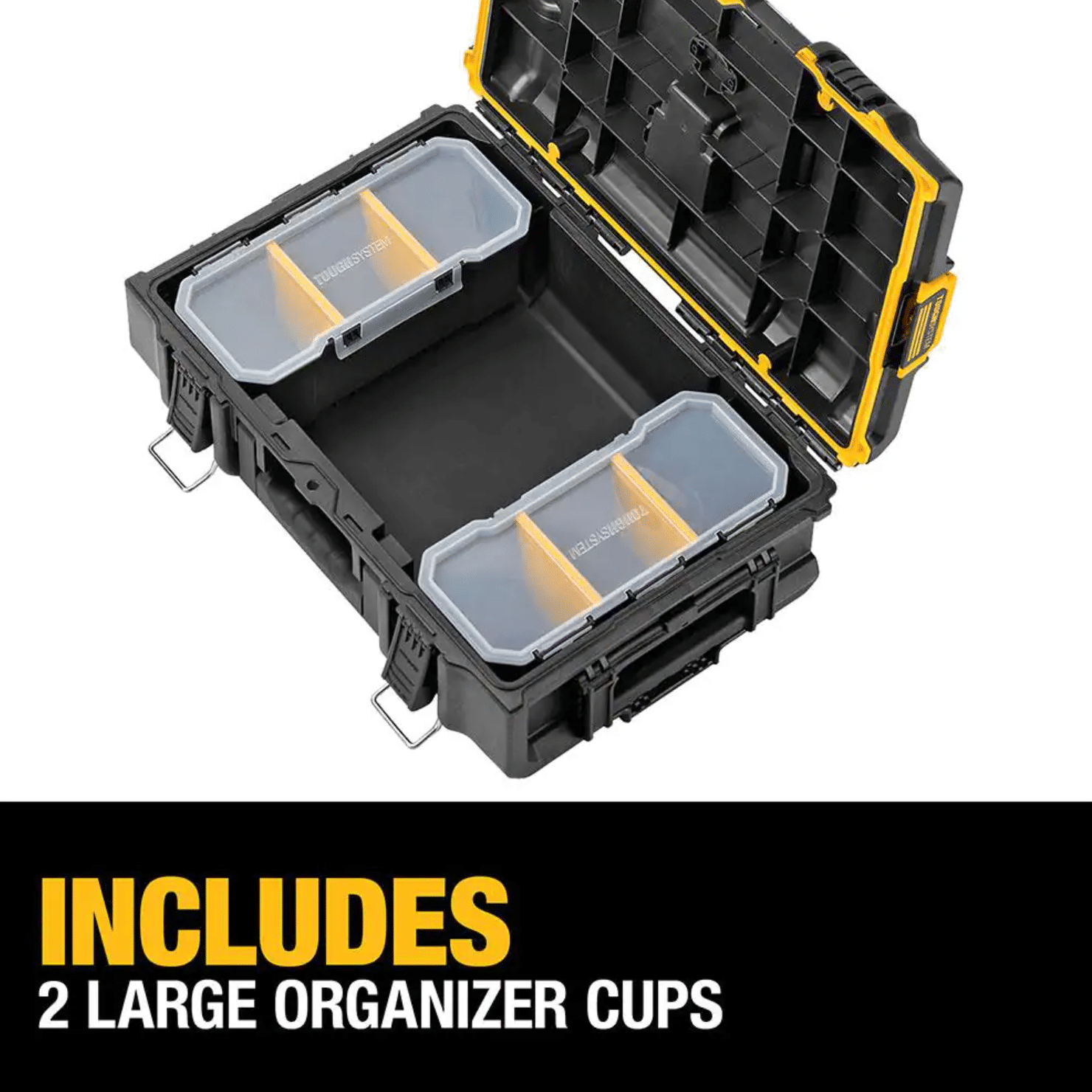 Dewalt ToughSystem 2.0 Small Tool Box with Bonus 22 in. Medium Tool Box and 24 in. Mobile Tool Box， 3-Piece Set Dwst08165w00450