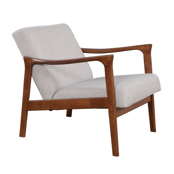 Zephyr Slate Wood Lounge Chair