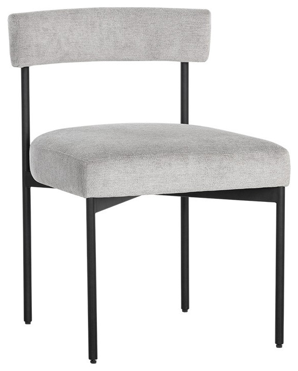 Seneca Dining Chair  Black  Polo Club Stone  Set of 2   Transitional   Dining Chairs   by Sunpan Modern Home  Houzz