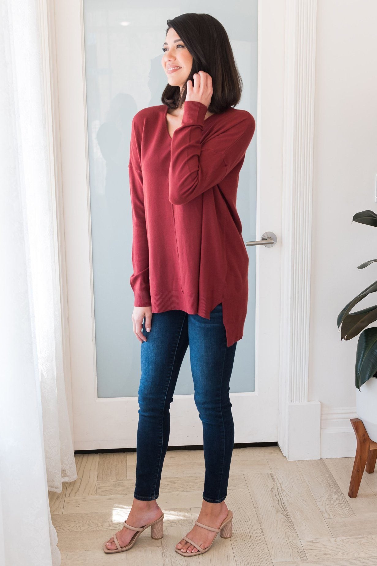 Harvest Season Modest Sweater