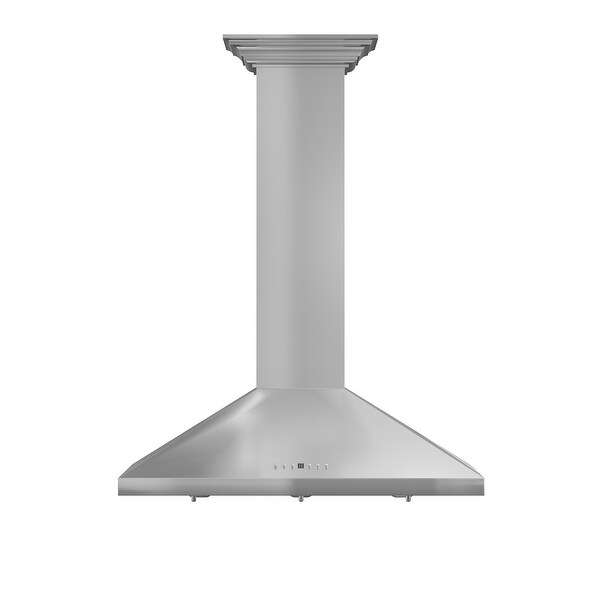 ZLINE Stainless Steel Convertible Vent Wall Mount Range Hood