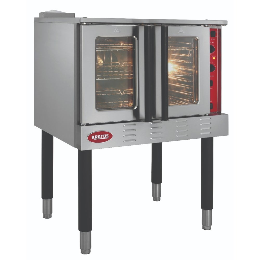 Kratos 29Y-048-LP Single Deck Full Size Gas Convection Oven， 54，000 BTU， Liquid Propane