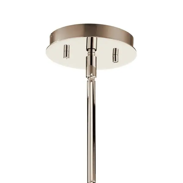 Kichler Lighting Pim 5-Light Round Chandelier Polished Nickel