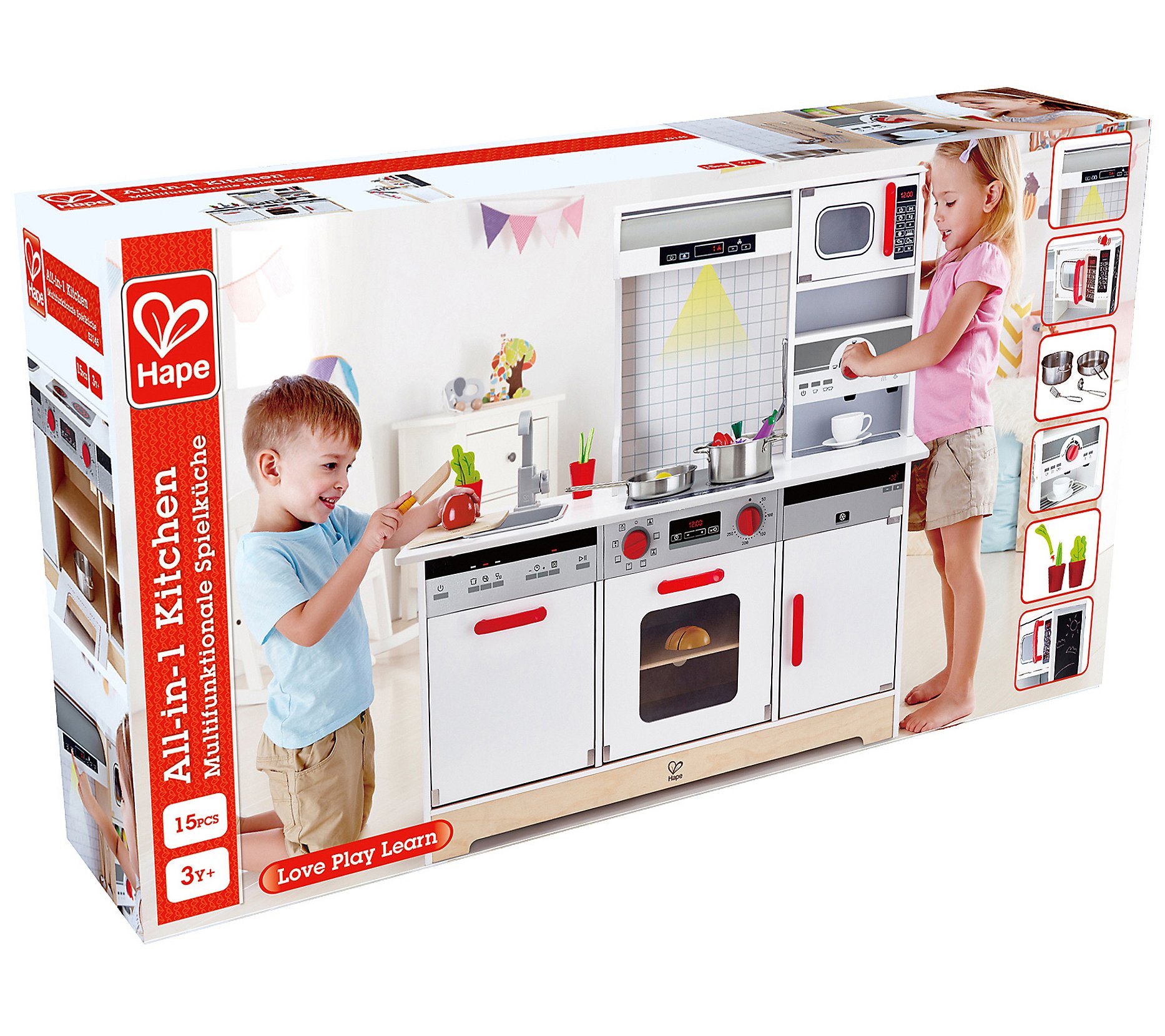 Hape All-In-1 Kitchen Kid's Wooden Toy Playset