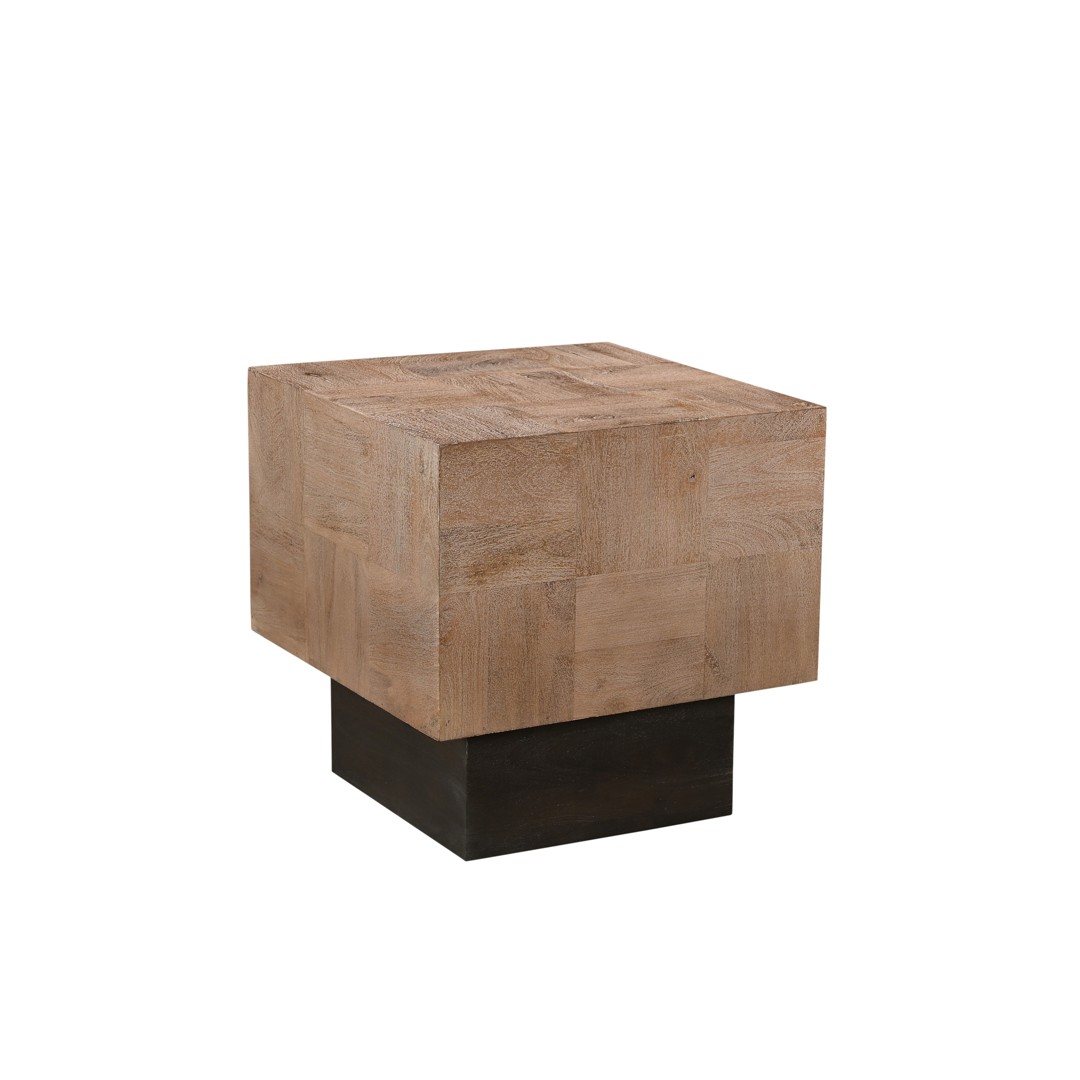 Caden Modern Solid Wood Side Table