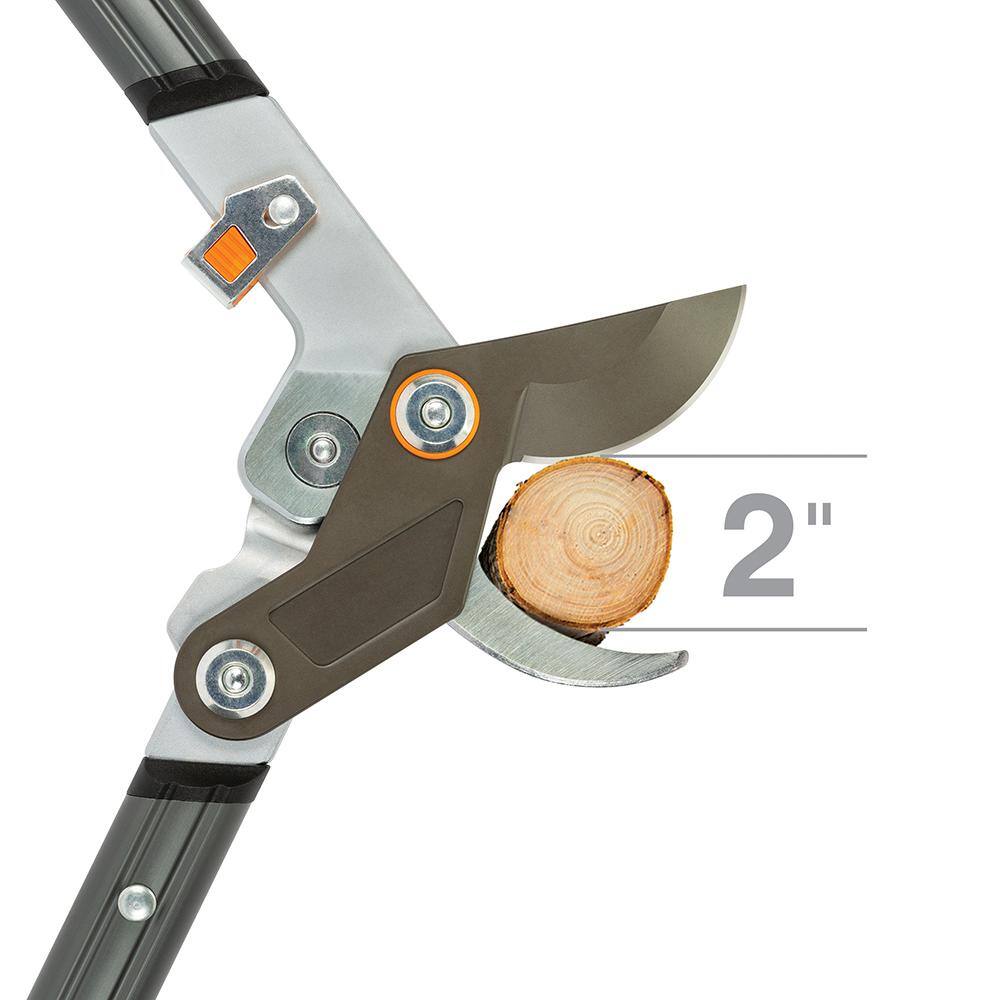 Fiskars Pro 2 in. Cut Capacity High Carbon Steel Blade 28 in. Bypass Lopper with SoftGrip Handles 394901-1003