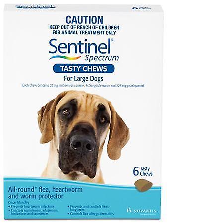 Sentinel Spectrum  For Large Dogs 50-100lbs(22-45kg)， 6 Pack