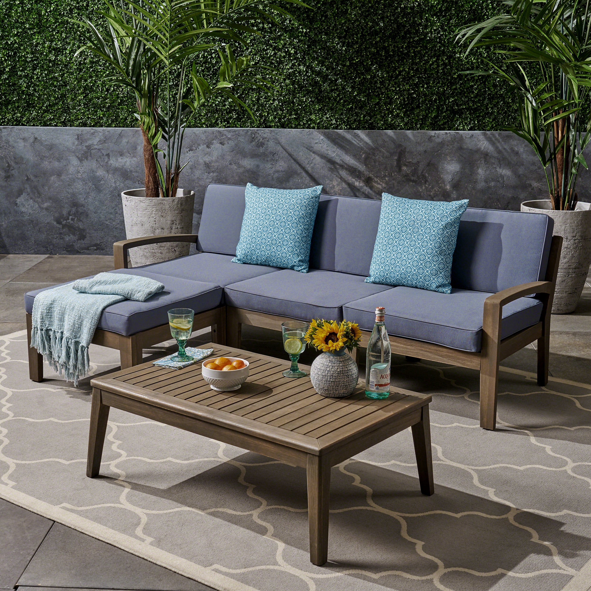 Grenada 5pcs Outdoor Sectional Sofa Set