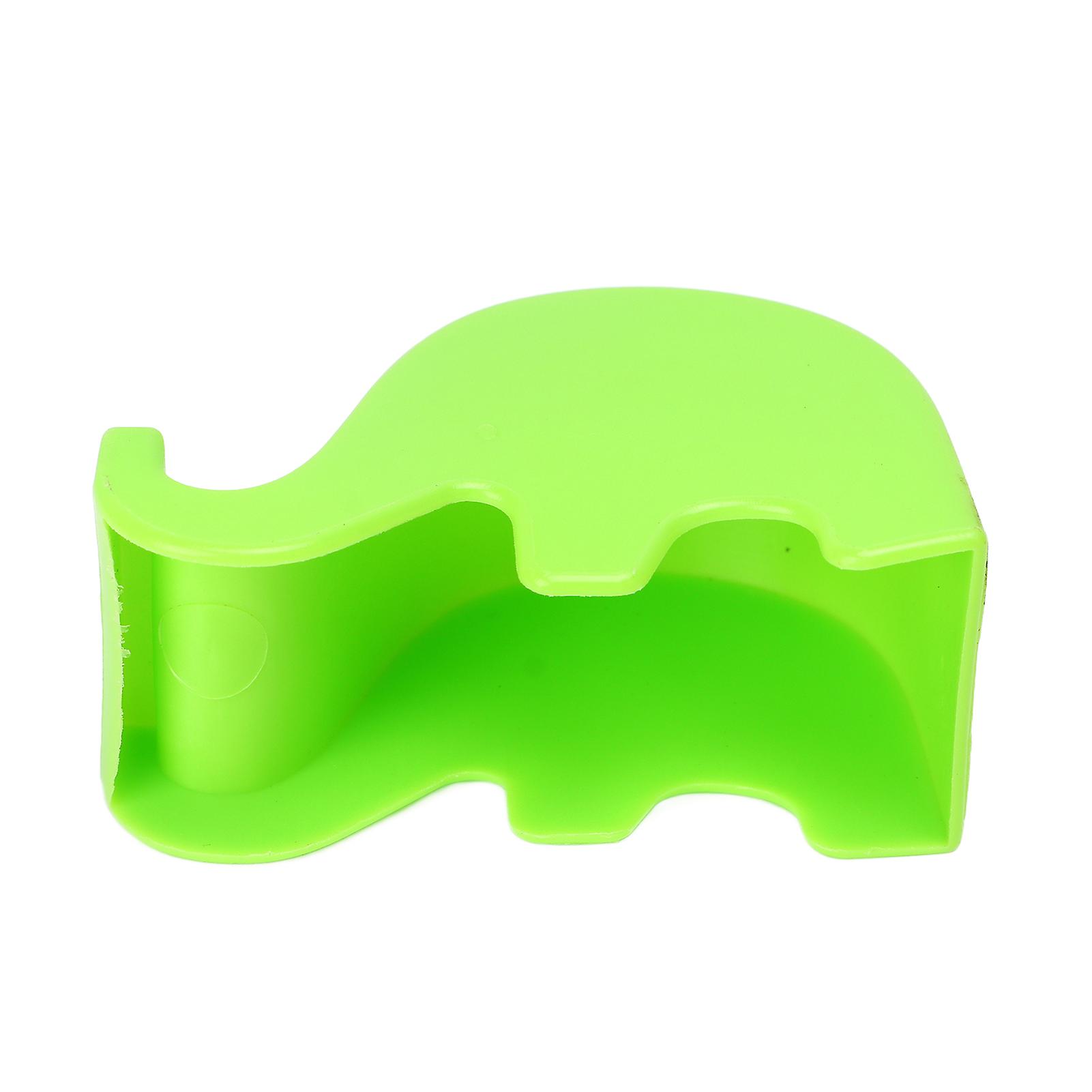 Cute Elephant Cell Phone Stand Plastic Phone Holder For Desk Home Office Birthday Giftgreen