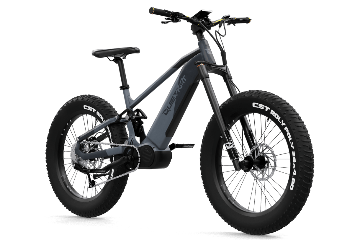 Quietkat iBex 1000W Ultra Mid Drive Motor Fat Tire Electric Mountain Bike