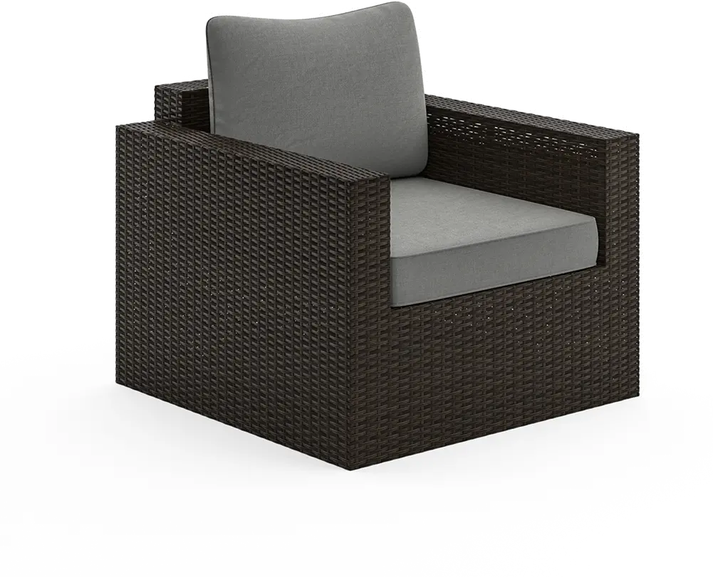 Cape Shores Brown Outdoor Armchair